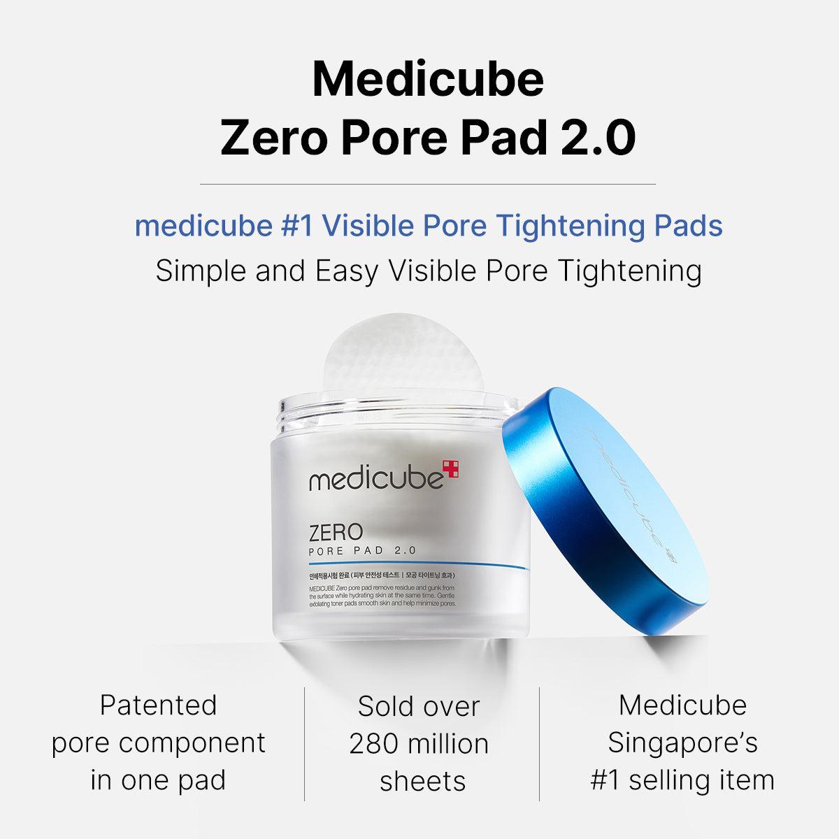 Тонер падове за лице MediCube Zero Pore Pad 2.0 (70pcs)