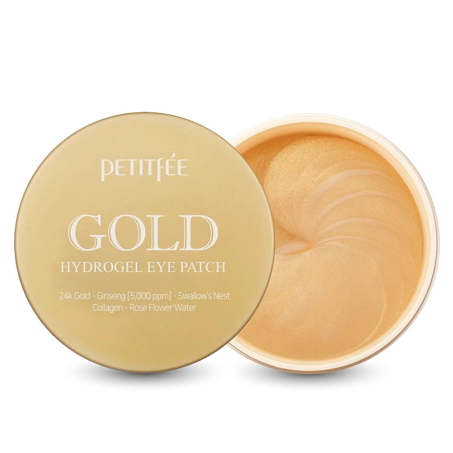 PETITFEE | GOLD Hydrogel Eye Patch, 60бр.Корейска Козметика | LovelyMe