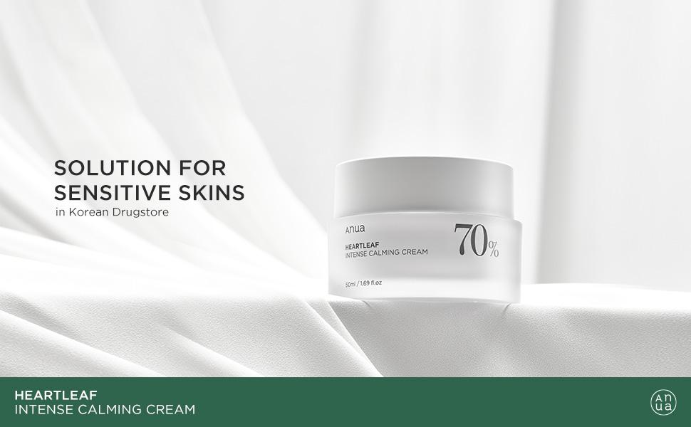 Крем за лице Anua Heartleaf 70% Intense Calming Cream, 50mlКорейска Козметика | LovelyMe