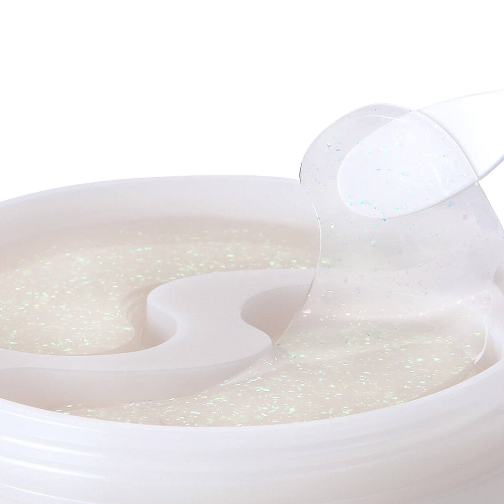 Petitfee Aura Quartz Hydrogel Eye Mask, диамантени хидрогелни пачове за очи, 40бр.Корейска Козметика | LovelyMe