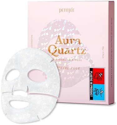 PETITFEE Хидрогел маска за лице с перлен екстракт и розаКорейска Козметика | LovelyMe