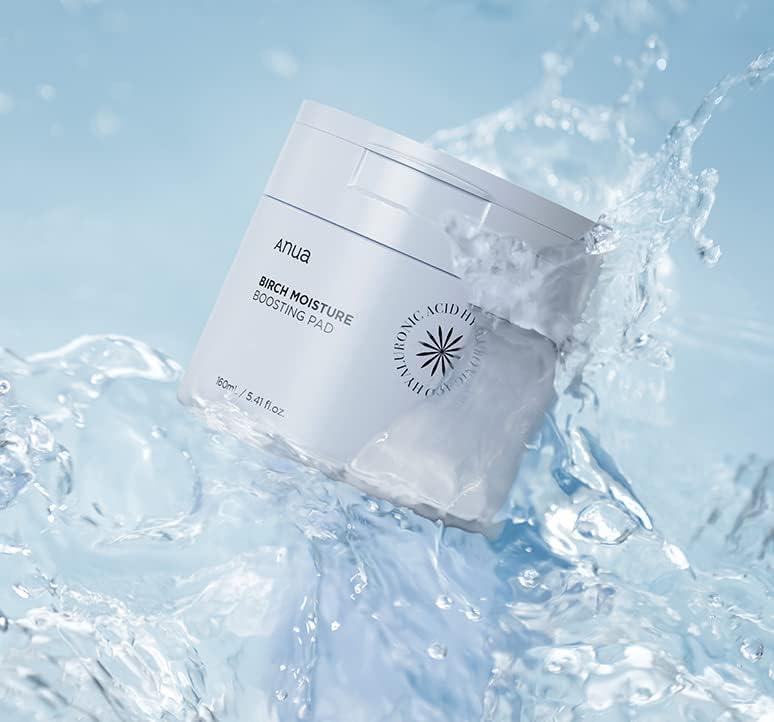 Тонер падове Anua - Birch Moisture Boosting Pad 70pcs/160mКорейска Козметика | LovelyMe