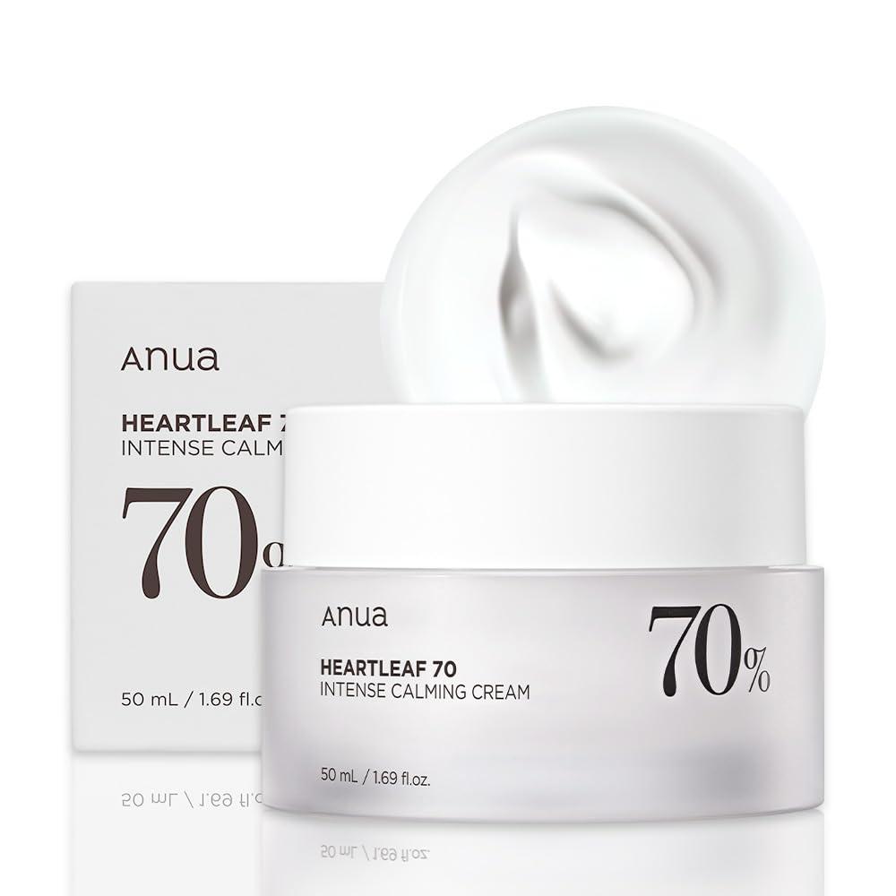 Крем за лице Anua Heartleaf 70% Intense Calming Cream, 50mlКорейска Козметика | LovelyMe