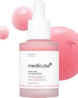 Medicube PDRN Pink Peptide Serum – Серум с PDRN, пептиди и ниацинамид за стягане, хидратация и сияйна кожа (30 мл)