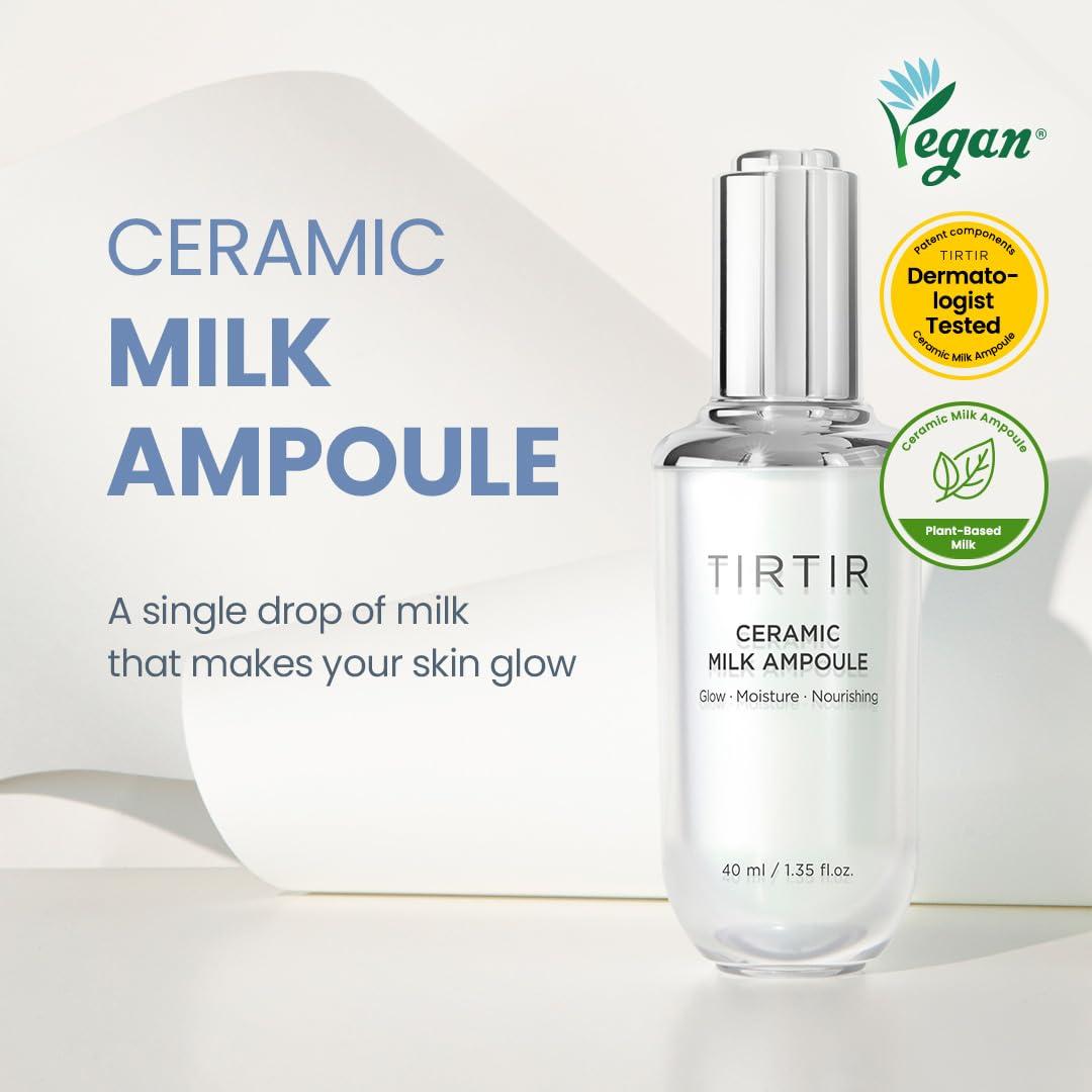 Ампула за лице TirTir Ceramic Milk Ampoule 40/10 mlКорейска Козметика | LovelyMe