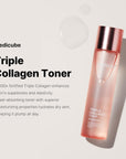 Medicube Triple Collagen Toner 4.0 – Хидратиращ тонер с троен колаген, хиалуронова киселина и ниацинамид (140 мл)Корейска Козметика | LovelyMe
