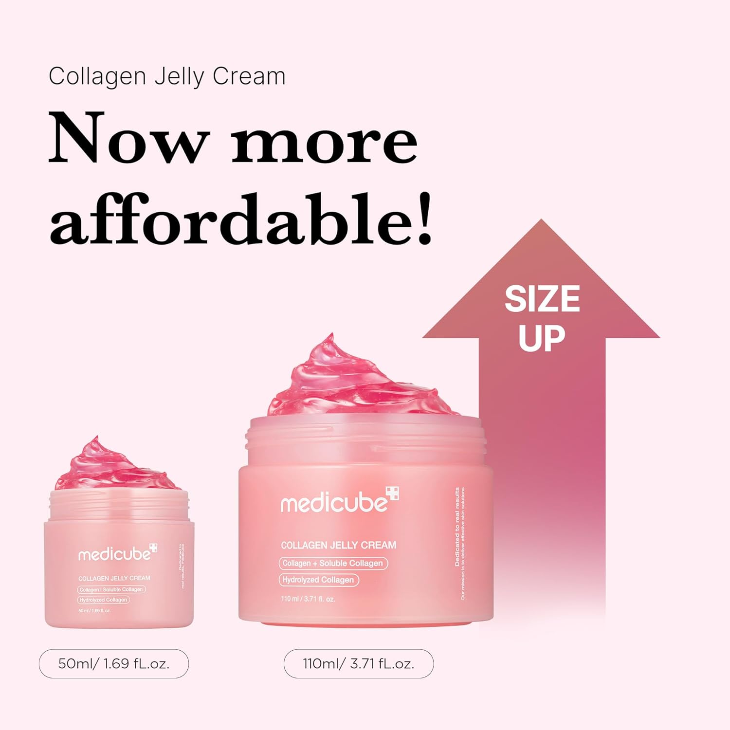 Medicube Collagen Jelly Cream – Хидратиращ крем с колаген и ниацинамид (110 мл)Корейска Козметика | LovelyMe