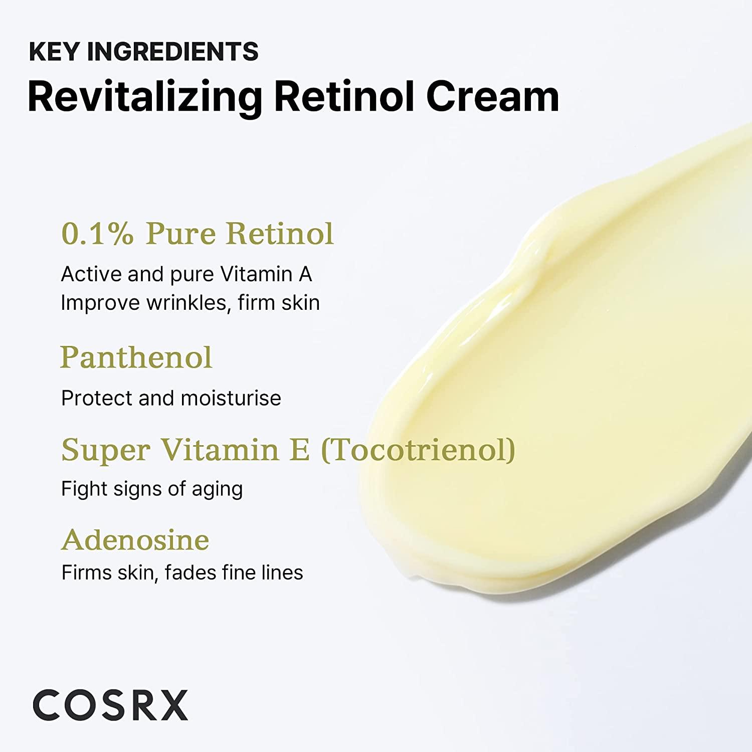 Крем с ретинол Cosrx - The Retinol 0.1 Cream, 20mlКорейска Козметика | LovelyMe
