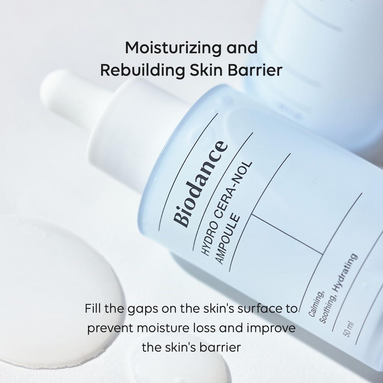 Ампула за лице с пантенол, серамиди и хиалуронова киселина Biodance Hydro Cera-nol Ampoule 50mlКорейска Козметика | LovelyMe