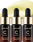 Medicube Deep Vita C Ampoule 2.0 – Изсветляваща ампула с 14.5% витамин C (3 x 10 мл)Корейска Козметика | LovelyMe