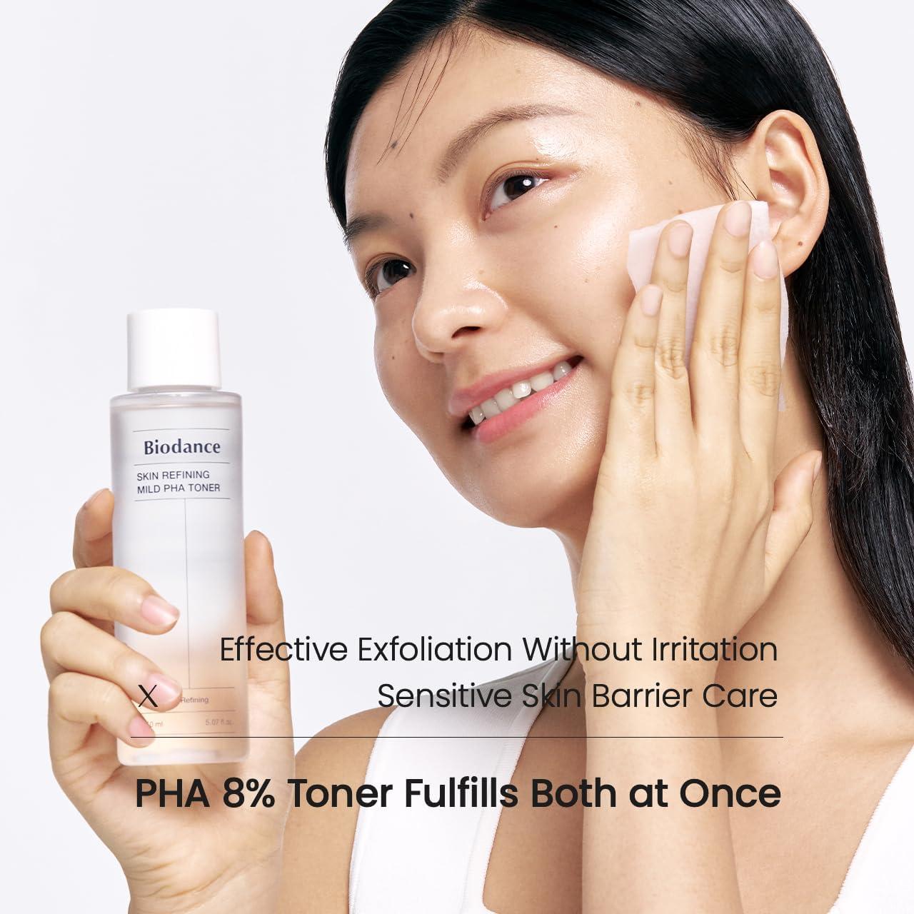 Тонер за лице Biodance Skin Refining Mild PHA Toner, 150mlКорейска Козметика | LovelyMe