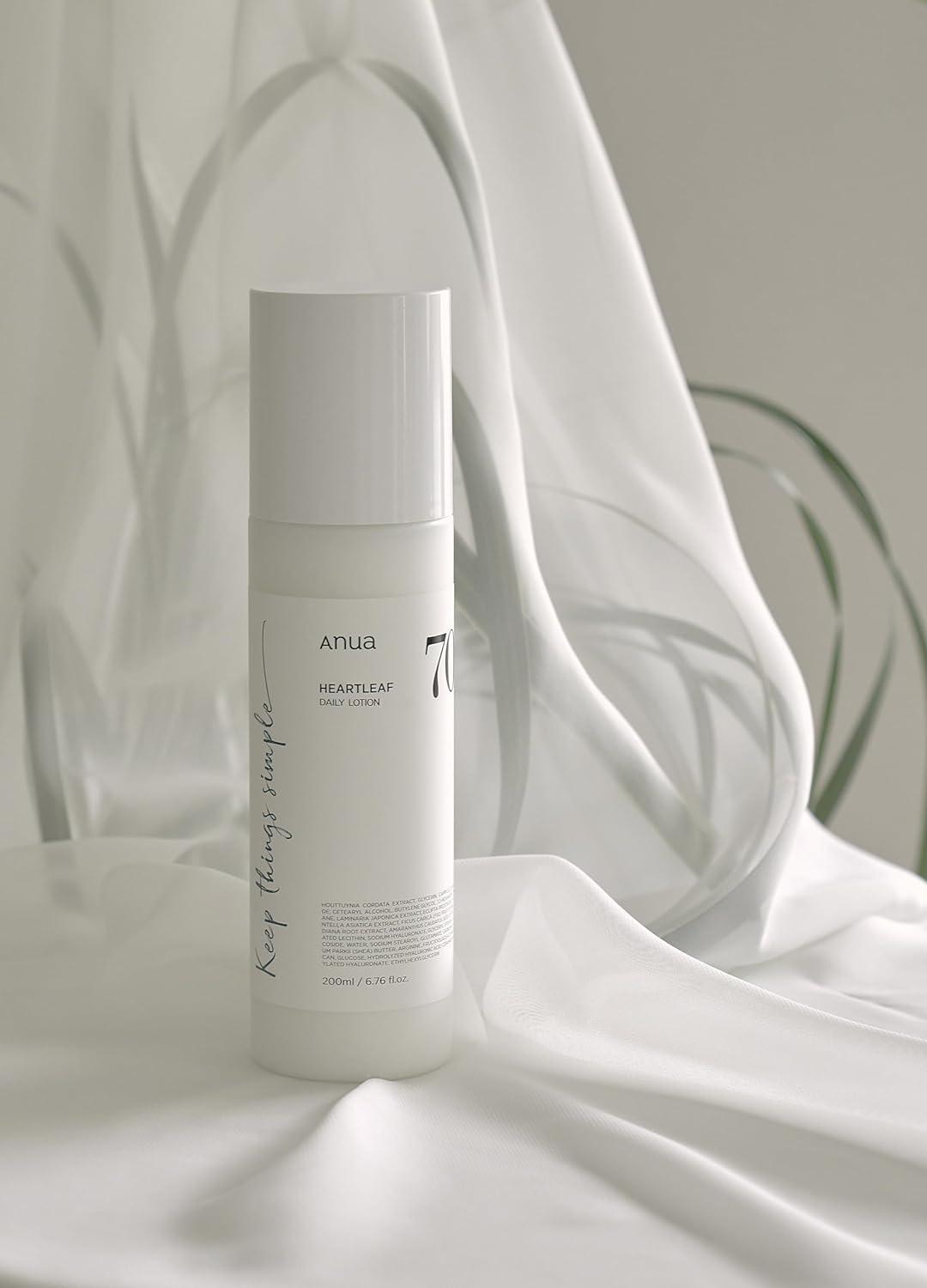 Успокояващ хидратиращ лосион Anua Heartleaf 70% Daily Lotion, 200mlКорейска Козметика | LovelyMe