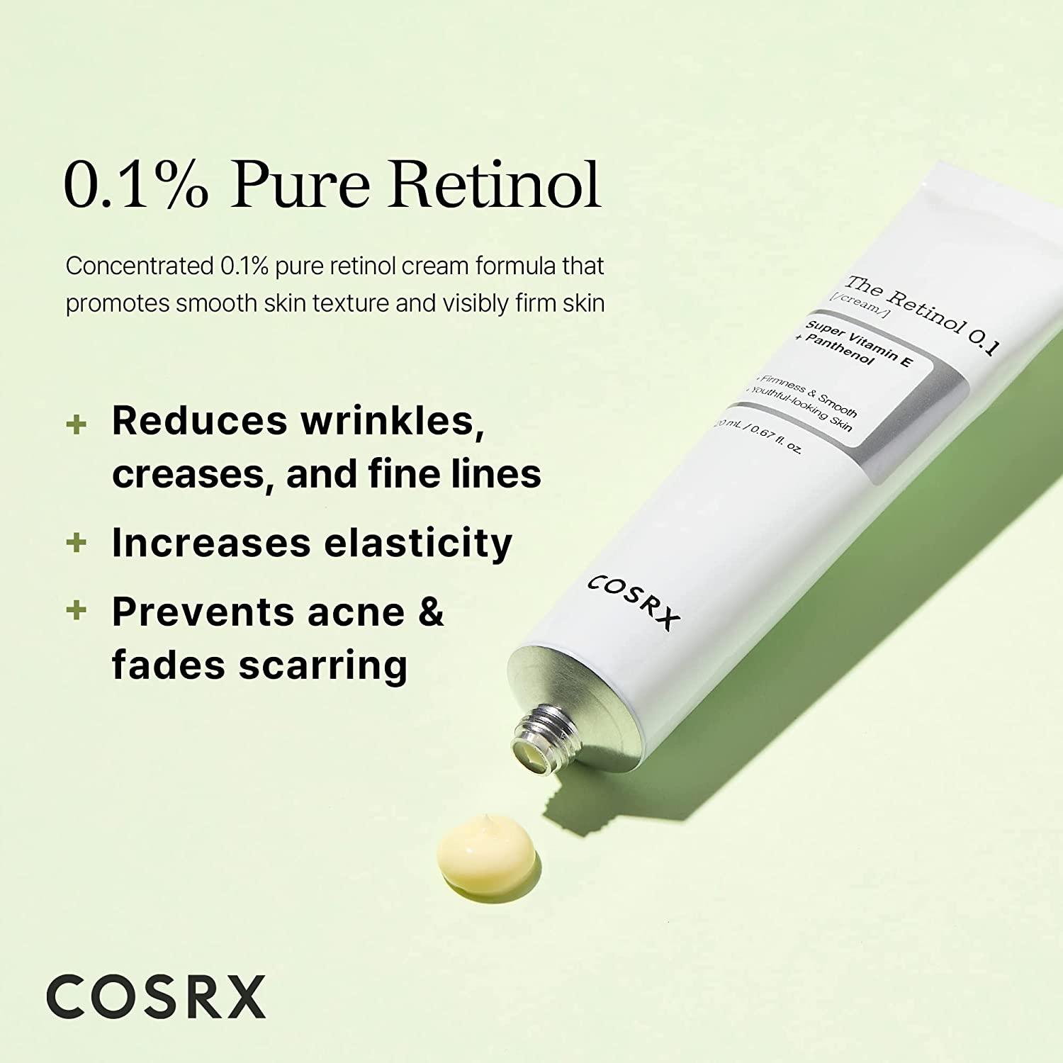 Крем с ретинол Cosrx - The Retinol 0.1 Cream, 20mlКорейска Козметика | LovelyMe