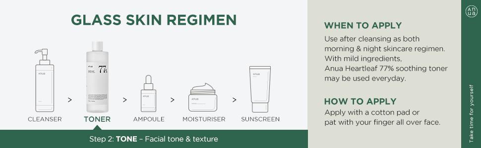 Тонер за лице Anua ANUA Heartleaf 77% Soothing Toner, 250ml / 40 mlКорейска Козметика | LovelyMe