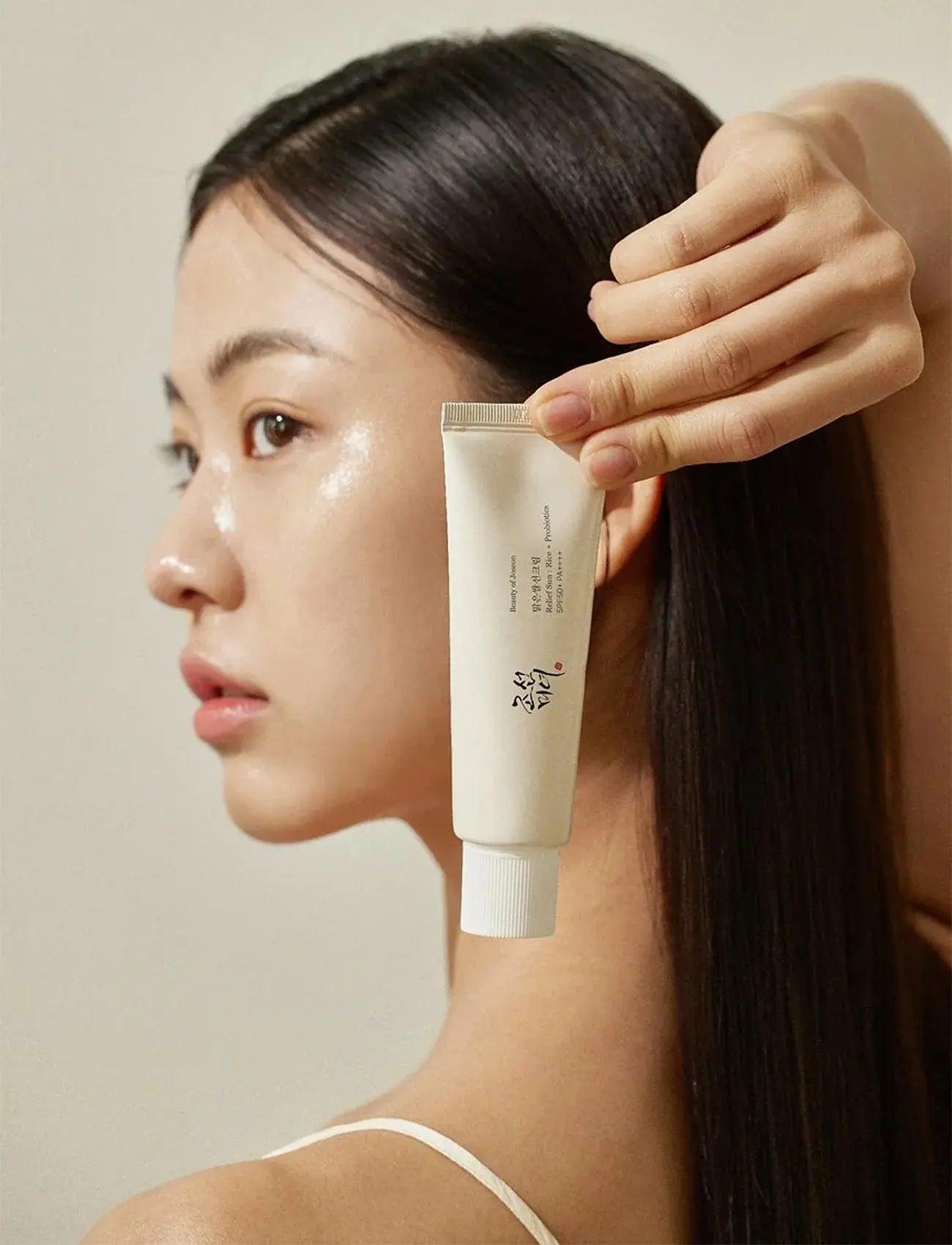 Слънцезащитен крем Beauty of Joseon Relief Sun:Rice + Probiotics SPF50+ PA++++ 10/50mlКорейска Козметика | LovelyMe