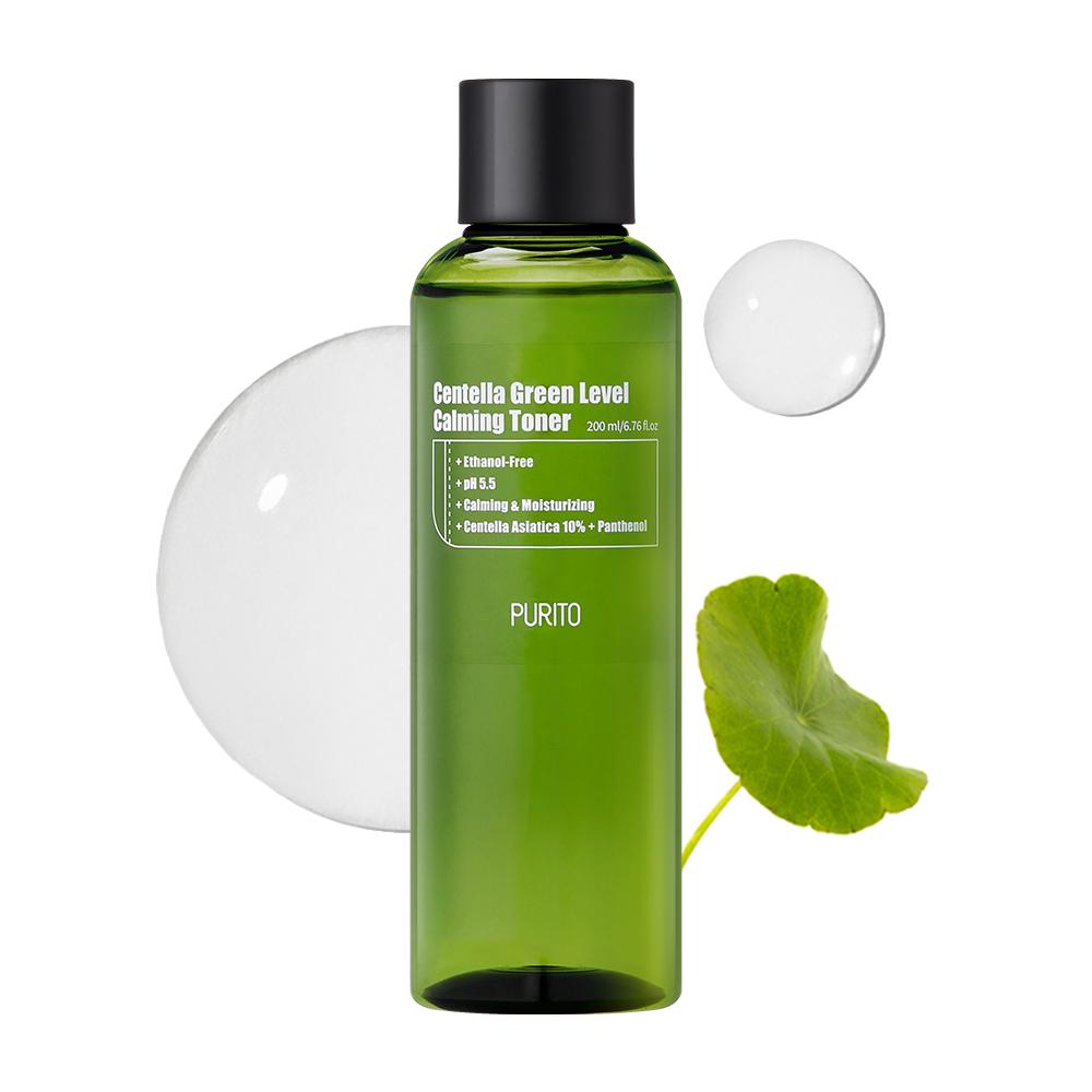 Успокояващ Тонер Purito Centella Green Level Calming Toner, 200млКорейска Козметика | LovelyMe