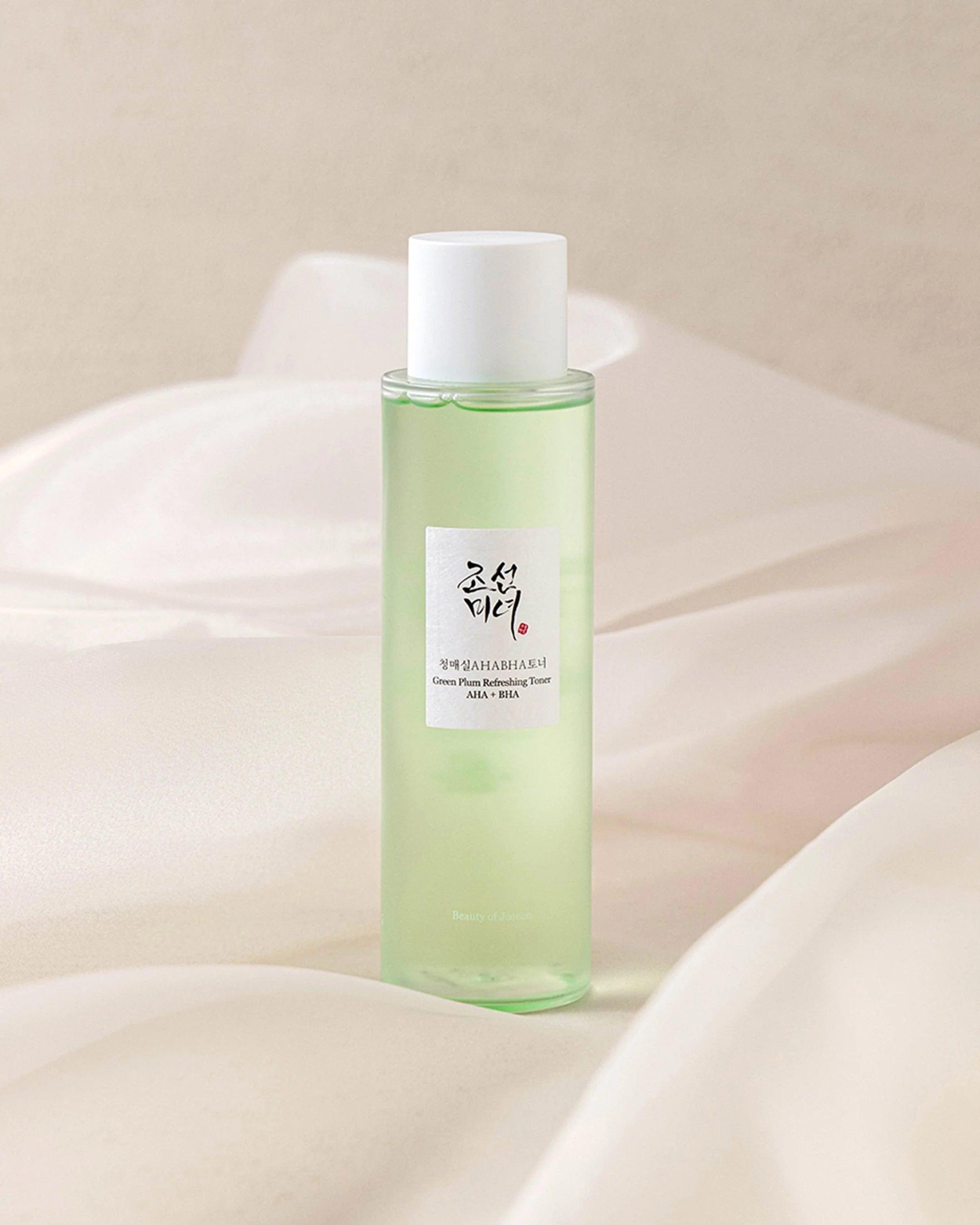 Тоник за Лице Beauty of Joseon Green Plum Refreshing Toner: AHA + BHA, 150mlКорейска Козметика | LovelyMe