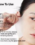 ANUA PDRN Hyaluronic Acid Capsule 100 Serum Mask — Серумна шийт маска с Salmon PDRN и 8 вида хиалуронова киселина 1бр.