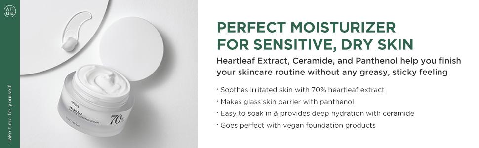Крем за лице Anua Heartleaf 70% Intense Calming Cream, 50mlКорейска Козметика | LovelyMe