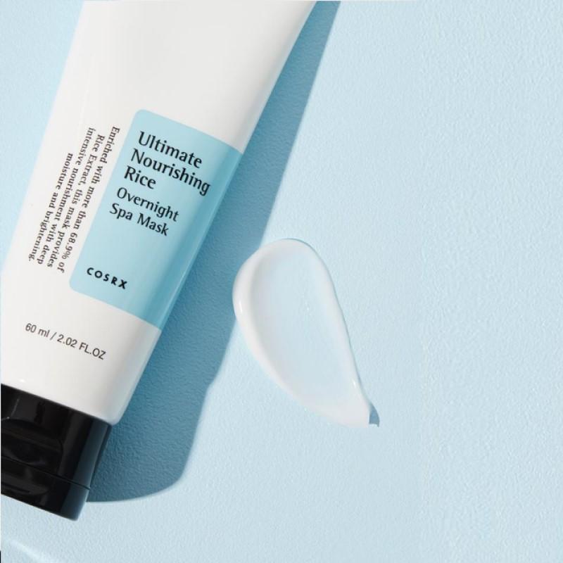 Нощна Маска за Лице COSRX Ultimate Nourishing Rice Overnight Spa Mask 60 mlКорейска Козметика | LovelyMe
