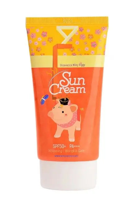 Слънцезашитен крем Elizavecca - Milky Piggy Sun Cream SPF50+ PA+++ (50 ml)Корейска Козметика | LovelyMe