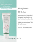 Почистваща пяна за лице AXIS-Y Sunday Morning Refreshing Cleansing Foam, 120mlКорейска Козметика | LovelyMe
