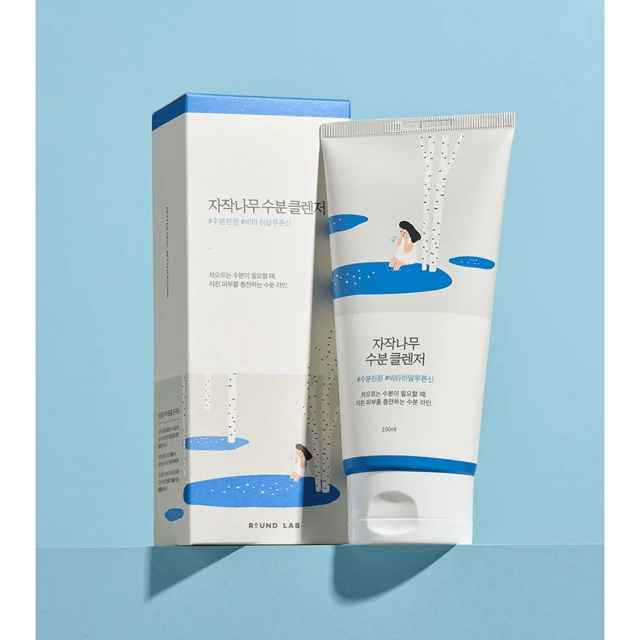 Почистваща пяна Round Lab Birch Juice Moisturizing Cleanser, 150млКорейска Козметика | LovelyMe