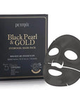 PETITFEE Black Pearl & Gold хидрогелна маска за лицеКорейска Козметика | LovelyMe