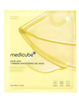 Medicube Kojic Acid Turmeric Brightening Gel Mask – Изсветляваща гел маска с койева киселина и куркума за равномерен тен и glow (28 g)