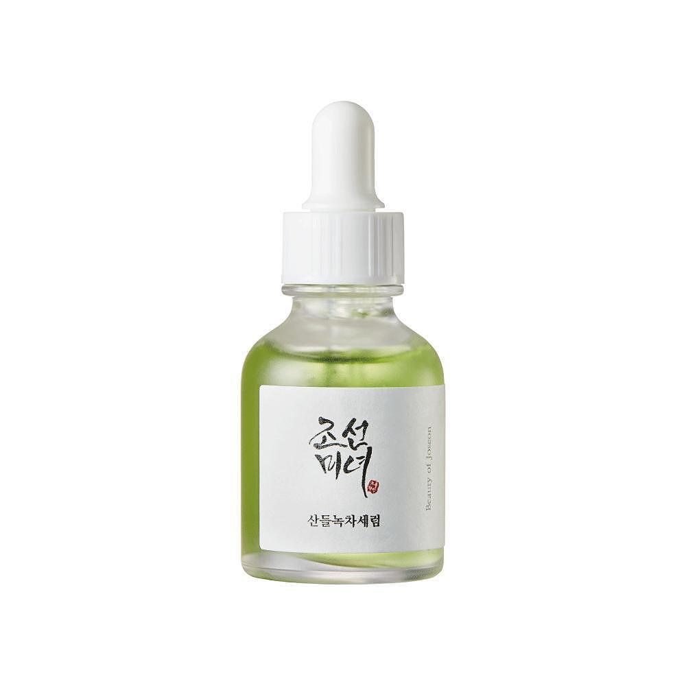 Серум за Лице BEAUTY OF JOSEON Calming Serum: Green tea + Panthenol 30млКорейска Козметика | LovelyMe