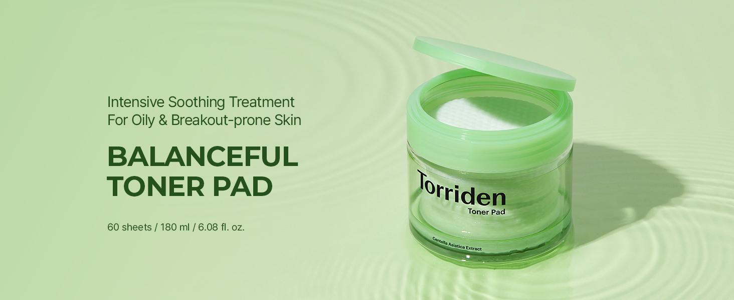 Тонер падове за лице Torriden Balanceful Toner Pad 180ml, 60бр