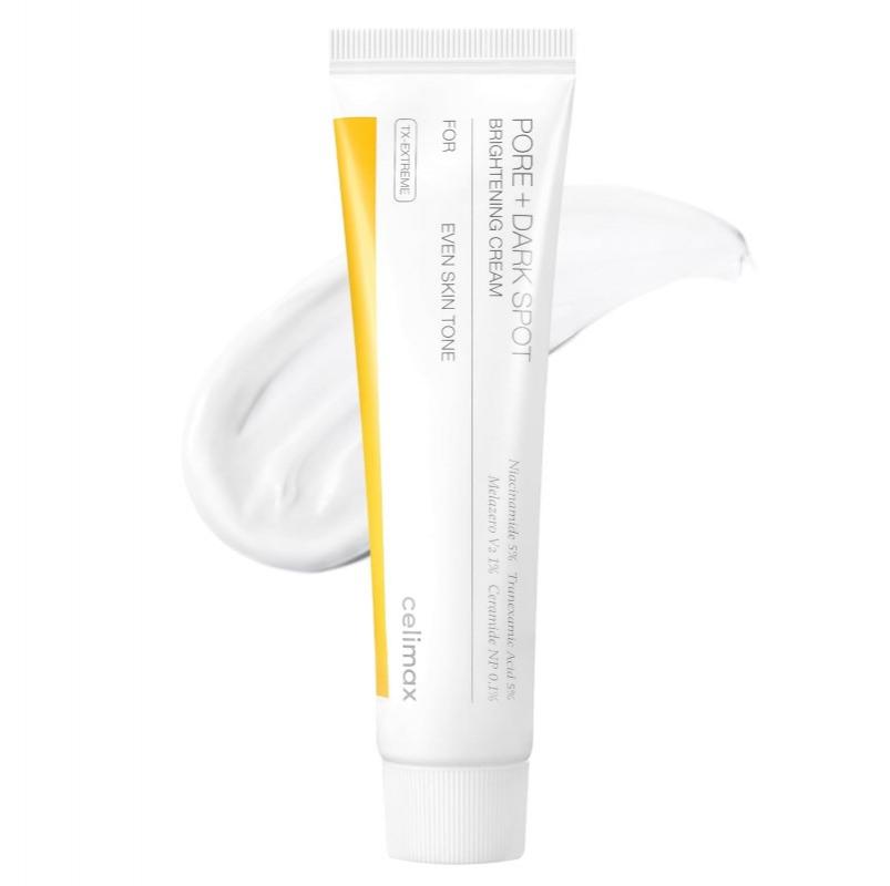 Celimax Pore+Dark Spot Brightening Cream — Крем с 5% ниацинамид, 1% транексамова киселина и Melazero V2 35ml