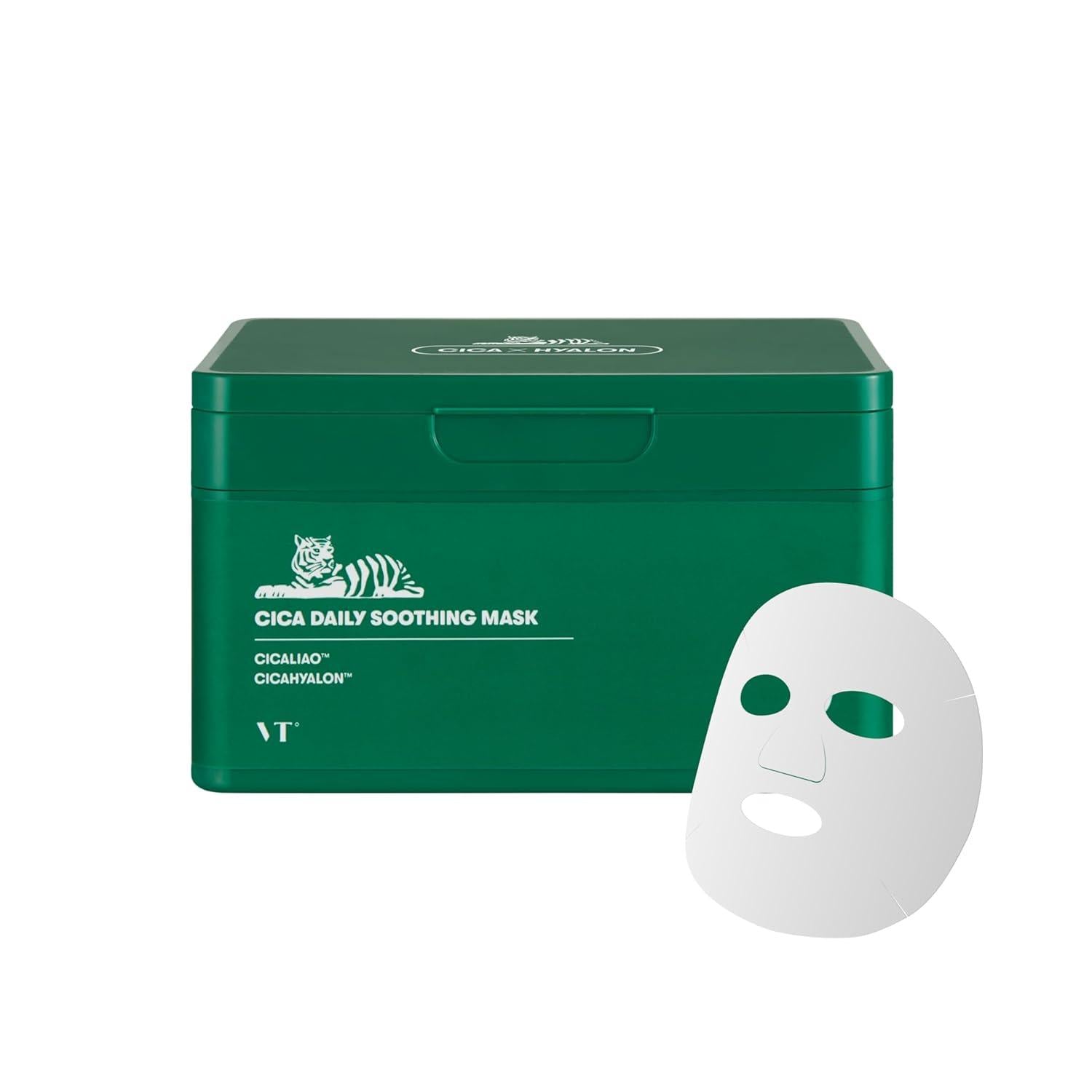 Шийт Маски за лице VT COSMETICS CICA Daily Soothing Mask 30 бр.