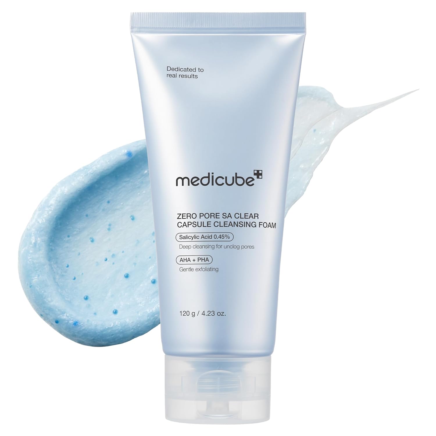 MediCube Zero Pore Clearing Capsule Cleansing Foam — Почистваща пяна с екзозомни капсули и AHA + BHA + PHA