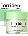 Гел-крем с хиалуронова киселина и центела Torriden Balanceful Cica Cream, 80ml