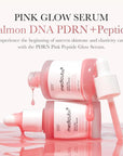 Medicube PDRN Pink Peptide Serum – Серум с PDRN, пептиди и ниацинамид за стягане, хидратация и сияйна кожа (30 мл)