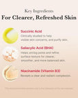 MediCube Red Succinic Acid Peeling Pad — Двустранни ексфолиращи падове с янтарна и салицилова киселина 70 бр.