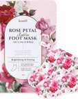 Маска за крака PETITFEE / Koelf Rose Petal Satin Foot Mask