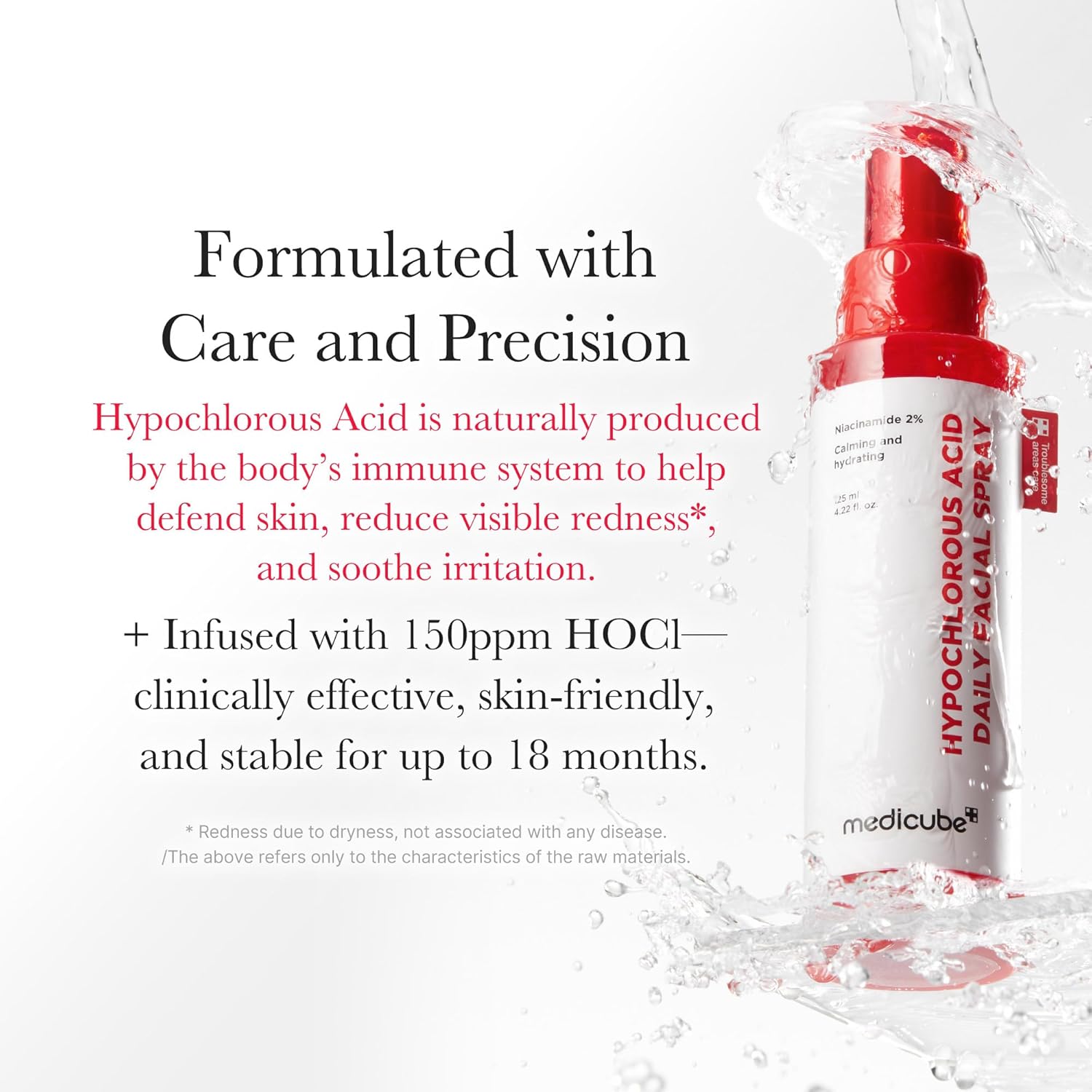 MediCube Hypochlorous Acid Daily Facial Spray — Спрей за лице с хипохлорна киселина 125ml