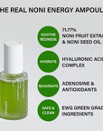 Celimax Noni Energy Ampoule — Ампула с 71.77% екстракт от нони, серамиди и хиалуронова киселина 30ml