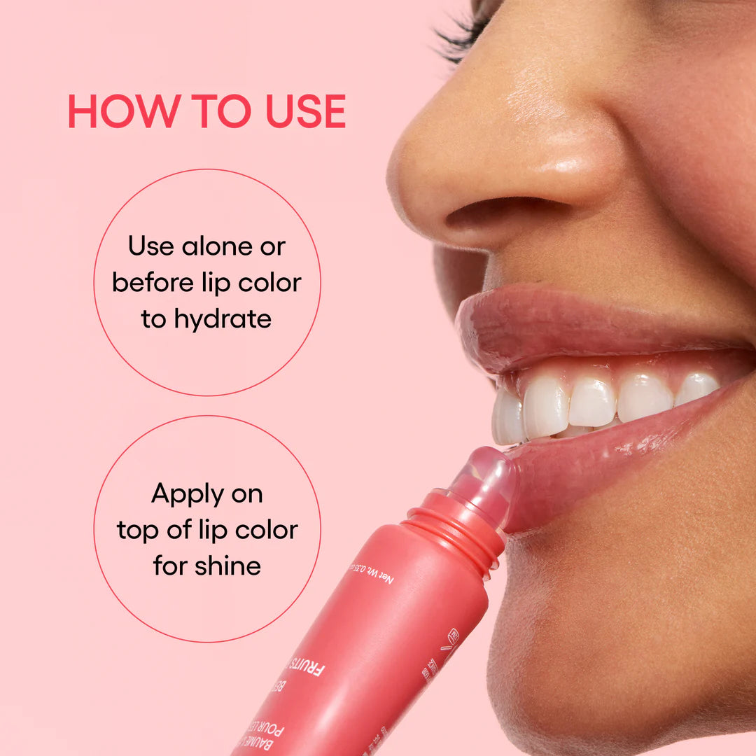 LANEIGE Lip Glowy Balm Berry — Хидратиращ балсам за устни с розов оттенък (10g)