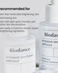 Ампула за лице Biodance - Intensive Whitening Ampoule, 50ml