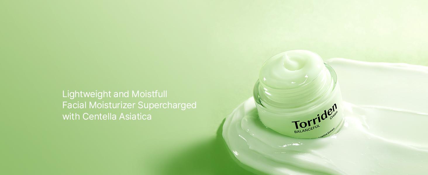 Гел-крем с хиалуронова киселина и центела Torriden Balanceful Cica Cream, 80ml