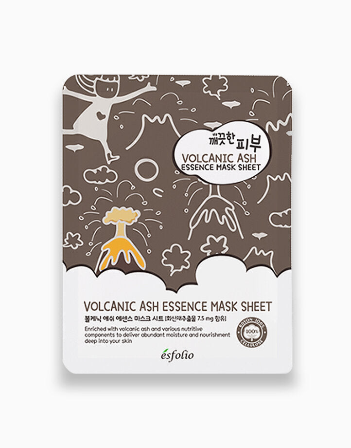 Esfolio шийт маска с вулканичен прах