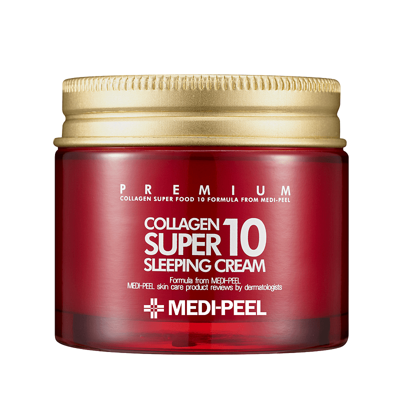 Крем за лице с Kолаген и 10 суперхрани Medi-Peel Collagen Super10 Sleeping Cream,70 ml