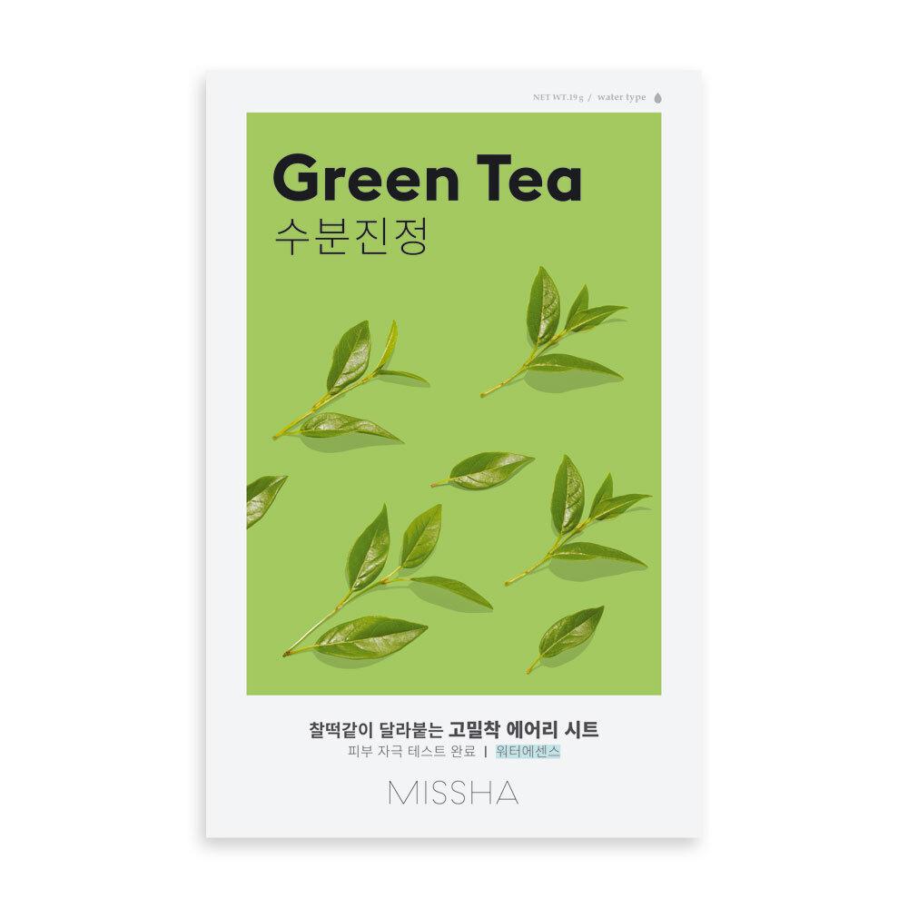Шийт маска Missha Airy Fit Sheet Mask Green Tea